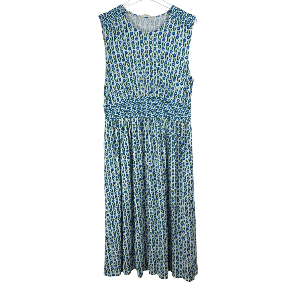Boden Thea Sleeveless A-Line Summer Dress - Picture 3 of 14
